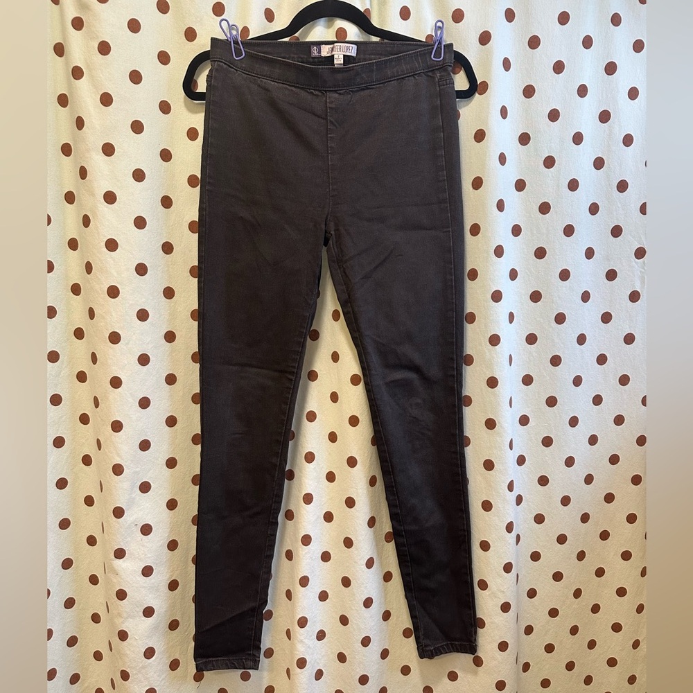 Jennifer Lopez, Black, Pull-on Jeggings, Size 2, Gently Used